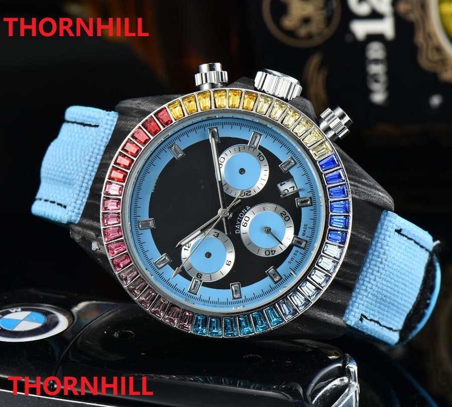 Big Colorful Mens diamonds watches 42mm automatic Quartz Movement Wristwatches Super luminous Sapphire glass stopwatch montre de luxe, Slivery;brown
Big Colorful Mens diamonds watches 42mm automatic Quartz Movement Wristwatches Super luminous Sapphire glass stopwatch montre de luxe, Slivery;brown