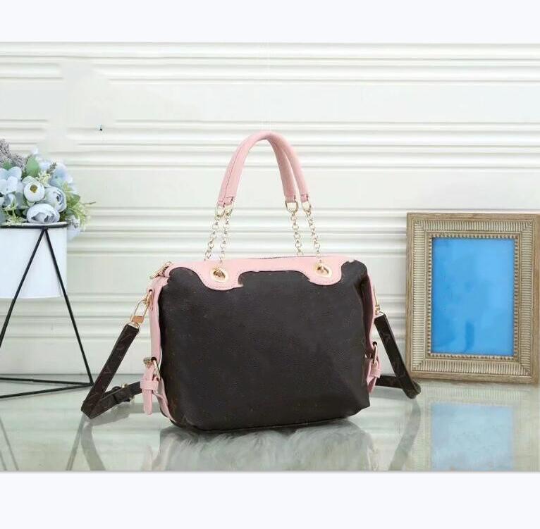 high quality chain Boston Tote For Women Designer Brown High Quality Leather Zipper Crossbody Bags Shoulder Bag 66866, Black grid
high quality chain Boston Tote For Women Designer Brown High Quality Leather Zipper Crossbody Bags Shoulder Bag 66866, Black grid