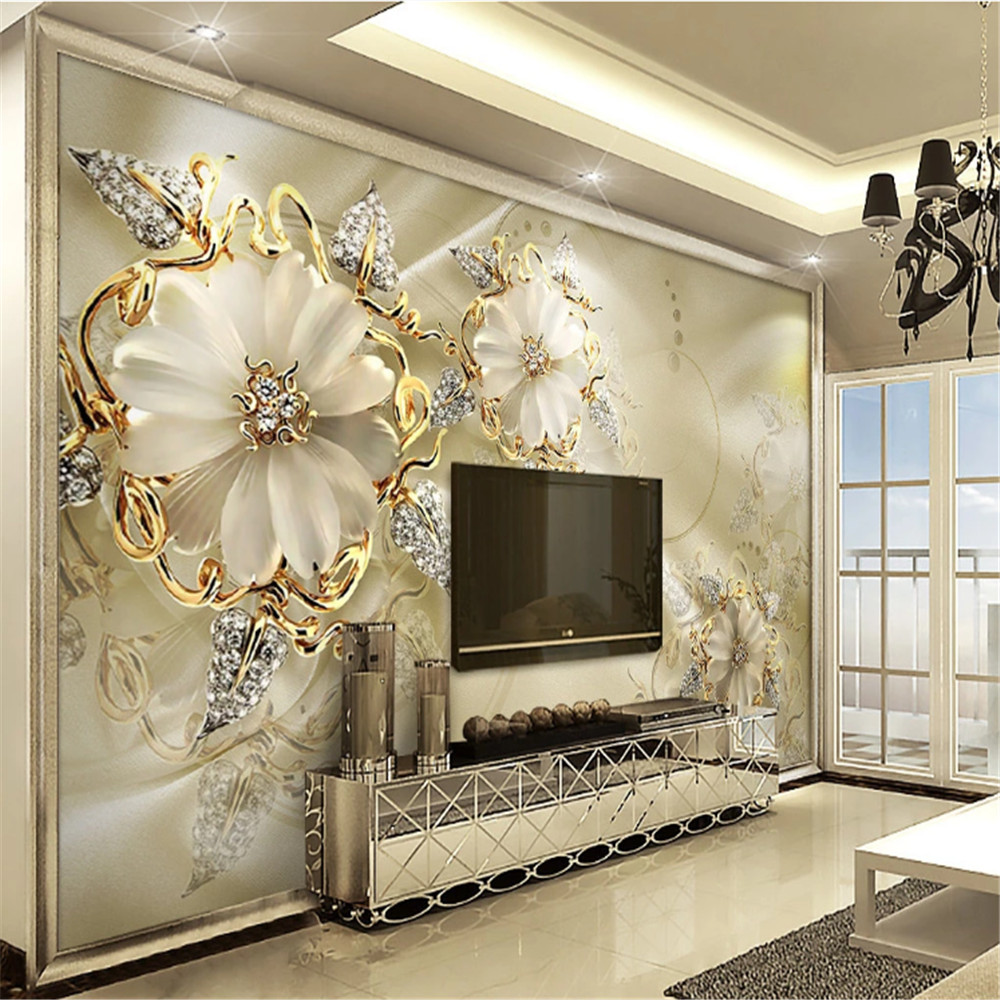 papel de parede 3d stereo living room sofa TV background wall paper bedroom 3d wallpaper