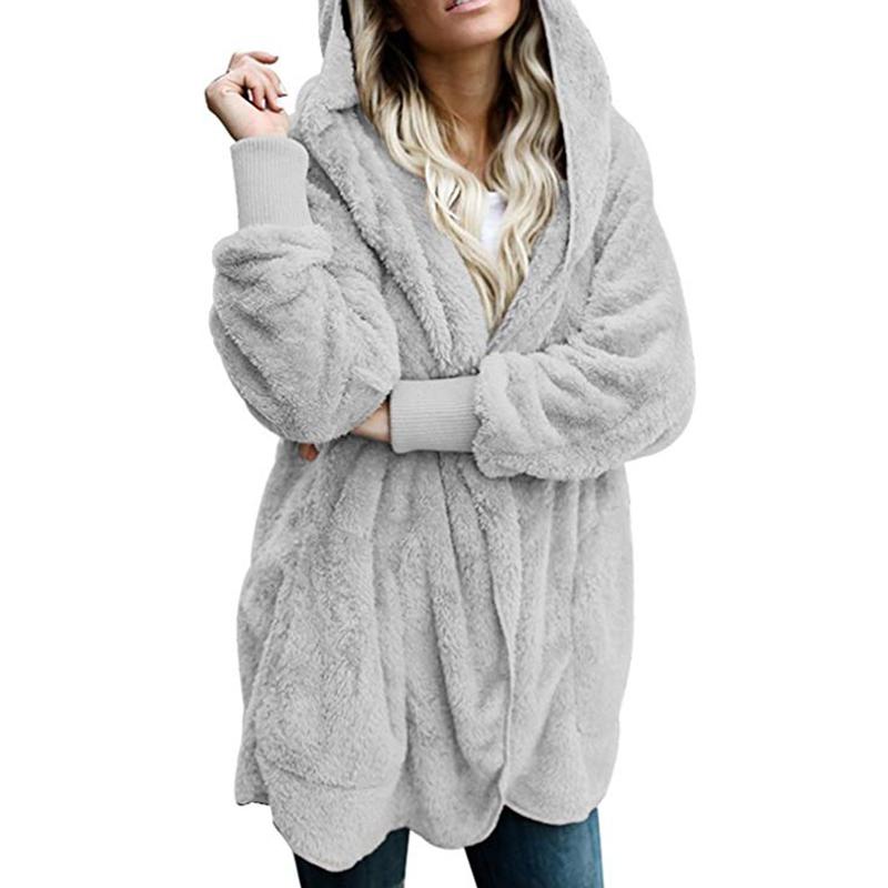 Women's Fur & Faux 2021 Autumn And Winter Long Two-sided Wearing Coat Open Hooded Cardigan Jacket With Pocket, Black
Women's Fur & Faux 2021 Autumn And Winter Long Two-sided Wearing Coat Open Hooded Cardigan Jacket With Pocket, Black