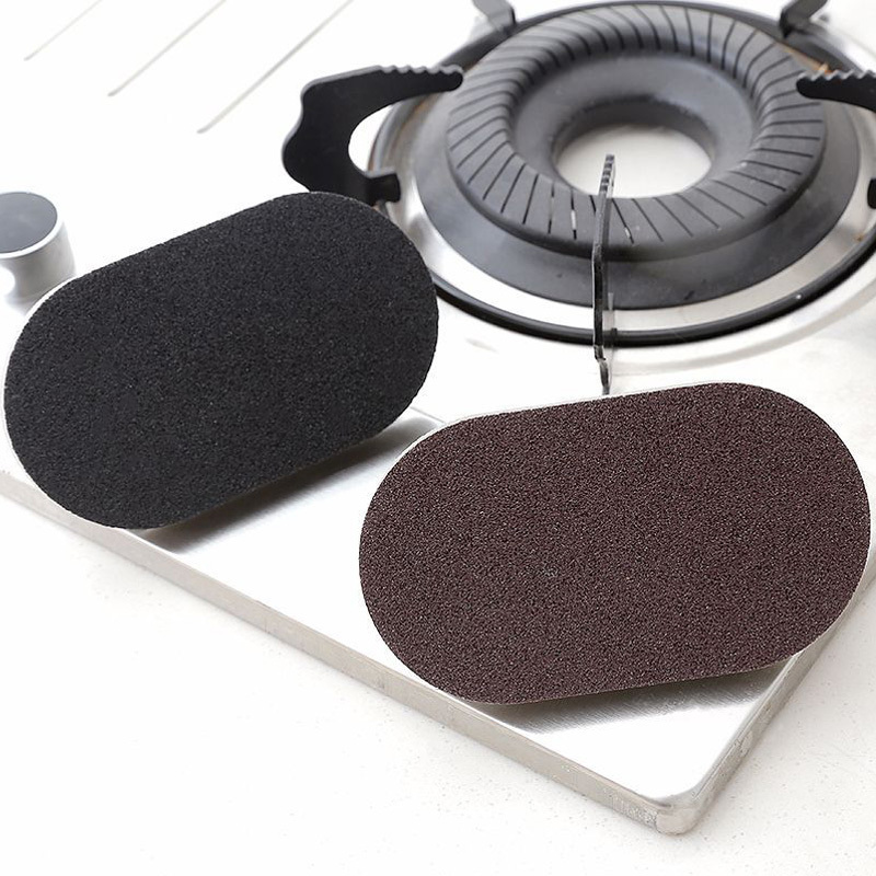 Bath Brushes Sponge Tiles Brush Household Cleaning Tools Pot Dishes Window Cook Accessories Diamond Sand With Hand Protector