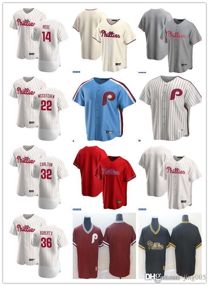 Men Women Youth 14 Pete Rose 22 McCutchen 32 Steve Carlton 36 Robin Roberts Custom Baseball Jersey Blank white red blue, Blue;black
Men Women Youth 14 Pete Rose 22 McCutchen 32 Steve Carlton 36 Robin Roberts Custom Baseball Jersey Blank white red blue, Blue;black