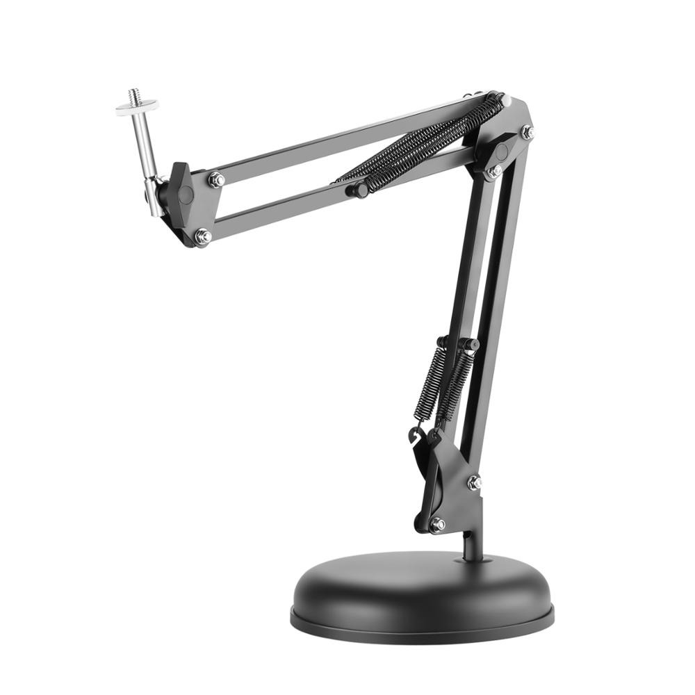 Adjustable Desktop Suspension Boom Scissor Arm Stand Holder with Base for Logitech Webcam C922 C930e C930 C920 C615
