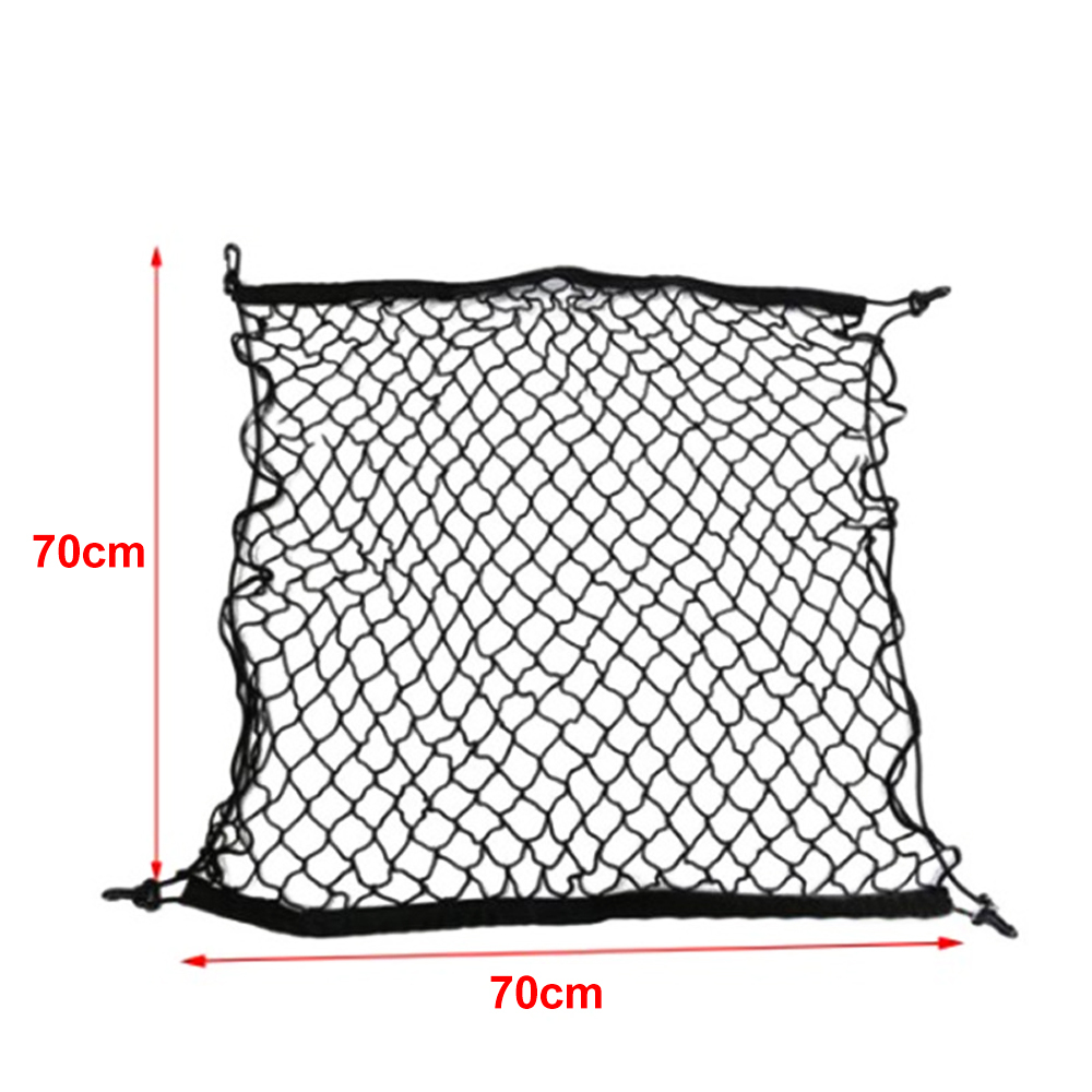 For Skoda Octavia A5 A7 Kodiaq Rapid Fabia Superb Auto Cargo Organiser Car Trunk Lage Storage Nylon Elastic Mesh Net