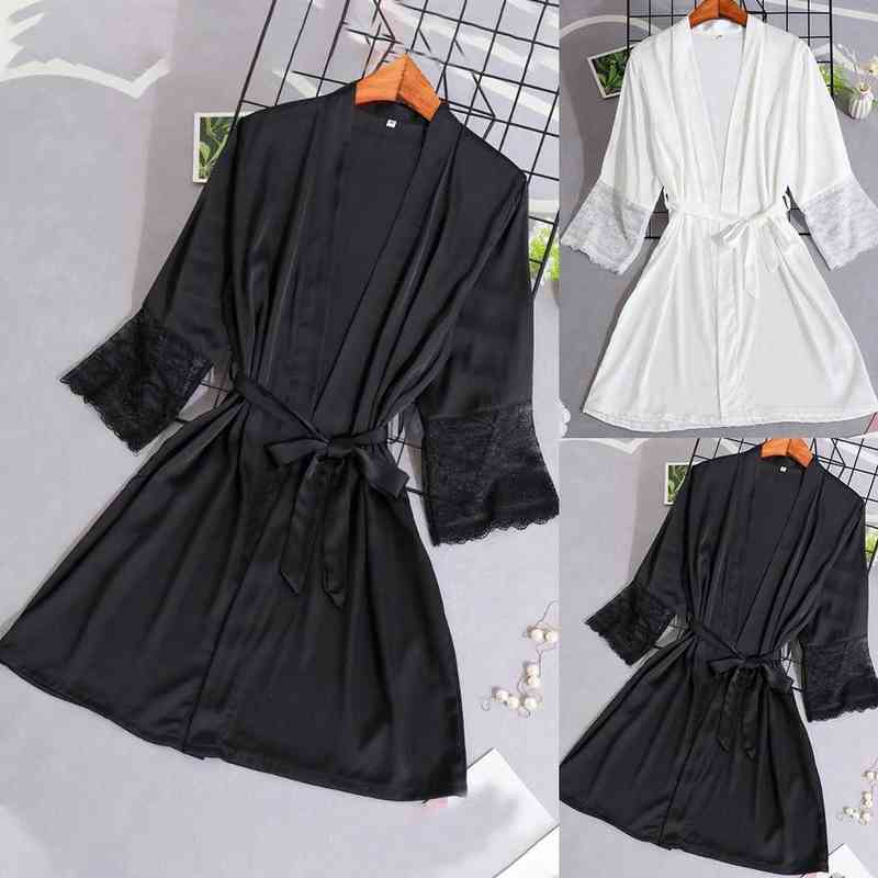 Customized production of lace sexy pajamas, imitation silk pajamas and home clothes 211201
Customized production of lace sexy pajamas, imitation silk pajamas and home clothes 211201