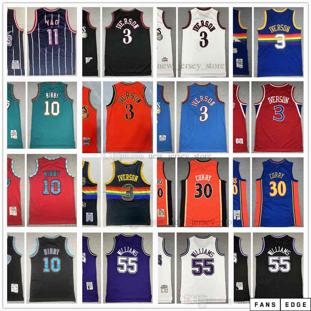 100% Stitched Mitchell and Ness Basketball Allen 3 Iverson Jerseys Yao 11 Ming Jason 55 Williams Mike 10 Bibby Stephen 30 Curry Jersey Retro, As picture
100% Stitched Mitchell and Ness Basketball Allen 3 Iverson Jerseys Yao 11 Ming Jason 55 Williams Mike 10 Bibby Stephen 30 Curry Jersey Retro, As picture