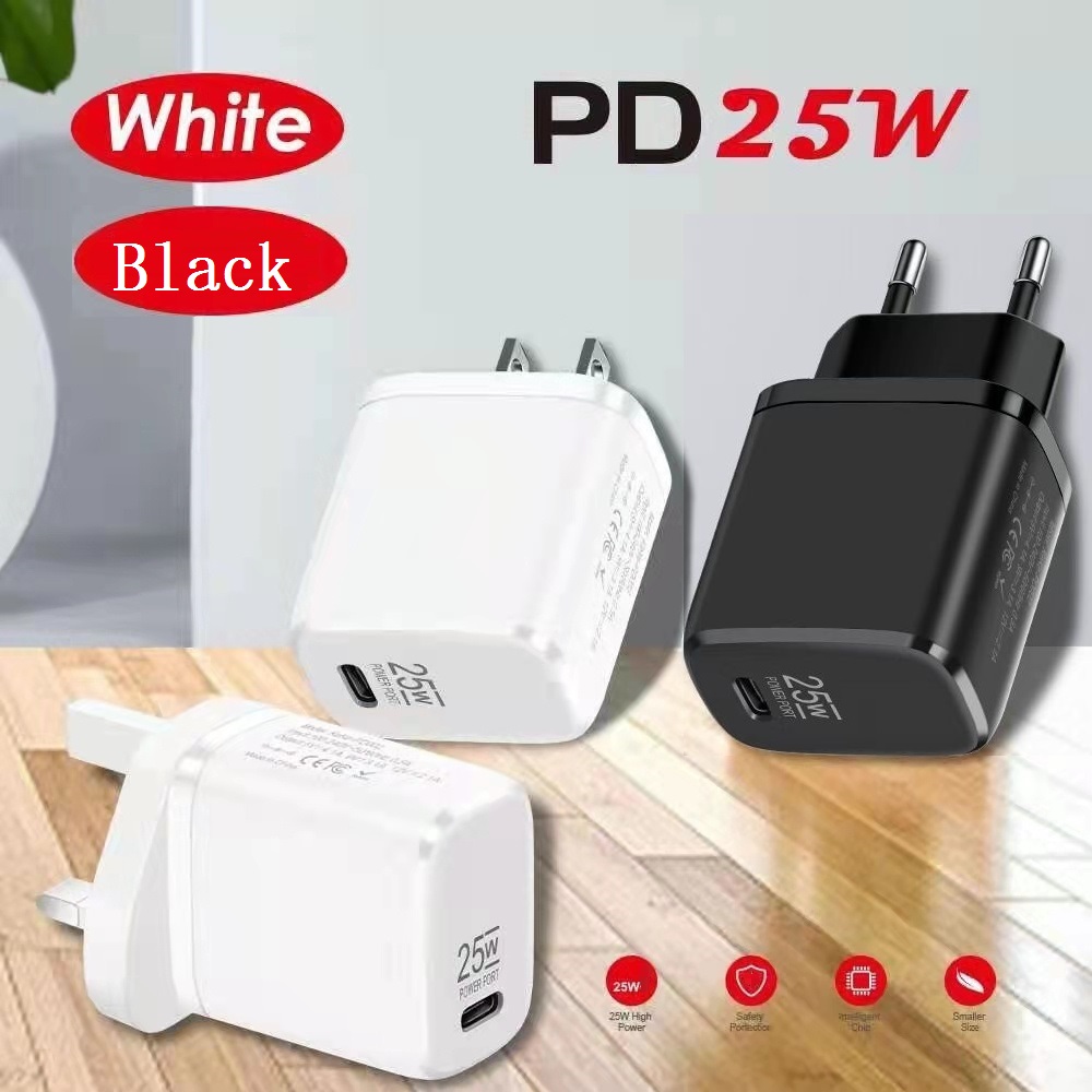 Mini Portable 25W PD USB-C Wall Charger Fast Quick Charge Power Adapters Eu US UK Plug For Iphone x xr 11 12 13 Samsung Huawei Android phone pc
Mini Portable 25W PD USB-C Wall Charger Fast Quick Charge Power Adapters Eu US UK Plug For Iphone x xr 11 12 13 Samsung Huawei Android phone pc