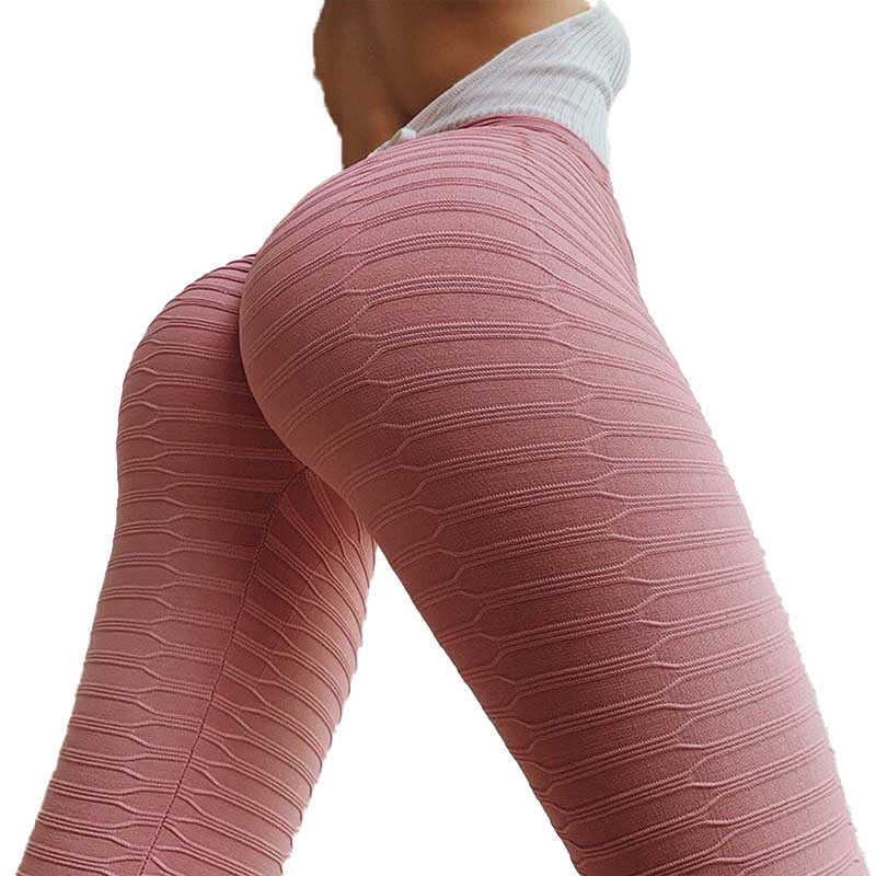 Jacquard Leggings Summer Breathable Moisture Wicking Quick-drying Fitness Tummy Control Bodybuilding Jeggings Scrunchy 210604
