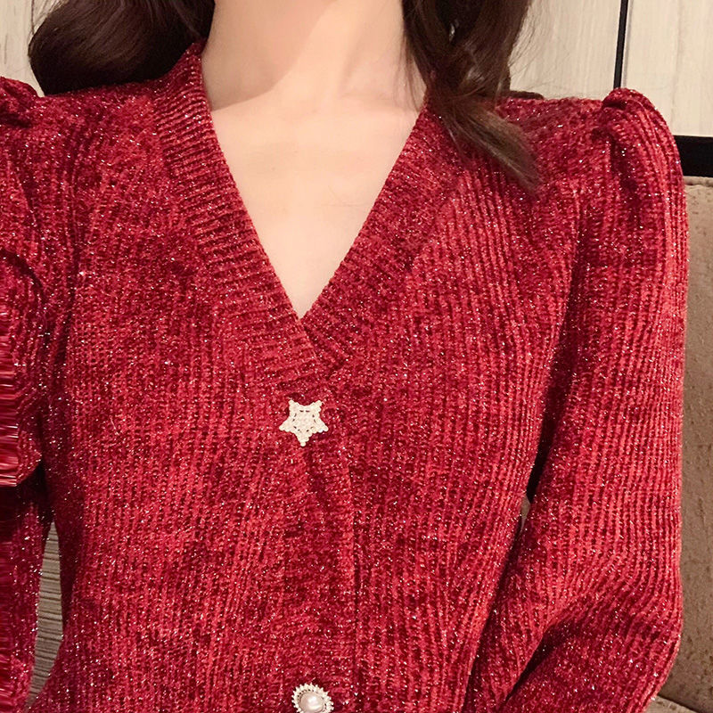 red vintage kinitted dress women elegant christmas mini dress female warm slim casual korean one-piece dress women 2021 new year, Black;gray
red vintage kinitted dress women elegant christmas mini dress female warm slim casual korean one-piece dress women 2021 new year, Black;gray