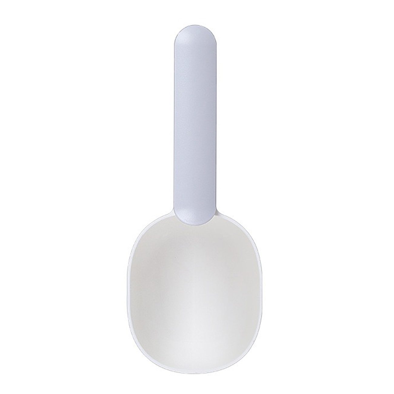 Multifunctional Dog Spoon Pet Feeding Spoon With Sealed Bag Clip Creative Measuring Cup Curved Design,Easy To Clean