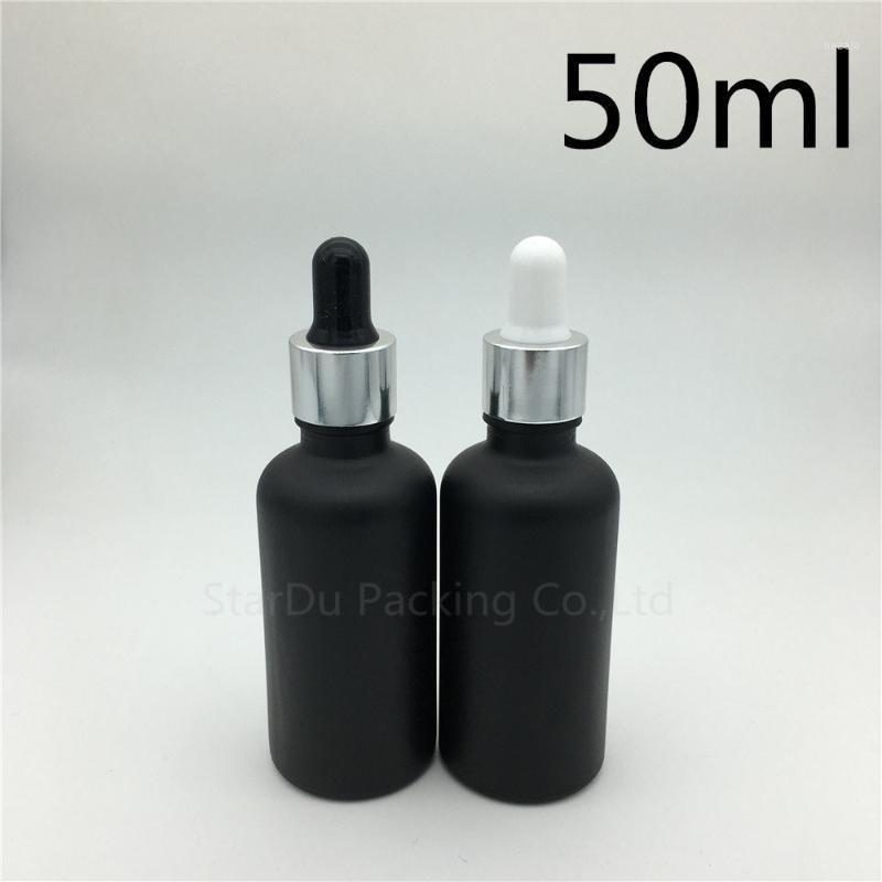 Storage Bottles & Jars 500pcs 50ml Black Frosted Glass Essential Oil Bottle With Bright Silver Ring Dropper Perfume
Storage Bottles & Jars 500pcs 50ml Black Frosted Glass Essential Oil Bottle With Bright Silver Ring Dropper Perfume