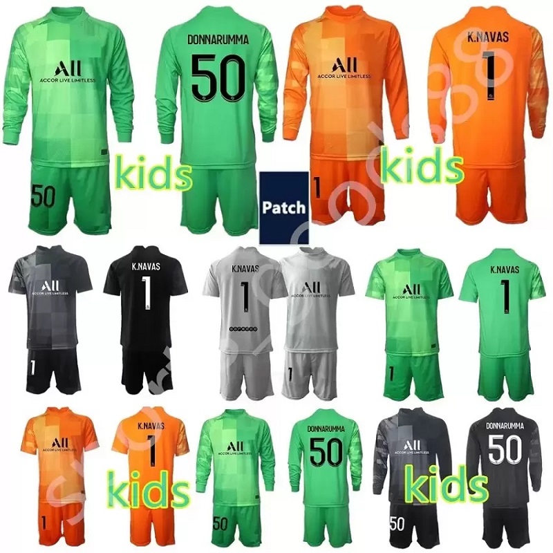 21 22 kits Youth boys Germain Long Sleeve Soccer jerseys 2021 2022 Goalkeeper 1 Keylor Navas Jersey 50 Gianluigi Donnarumma kids kit Football Shirt 05, Colour 11
21 22 kits Youth boys Germain Long Sleeve Soccer jerseys 2021 2022 Goalkeeper 1 Keylor Navas Jersey 50 Gianluigi Donnarumma kids kit Football Shirt 05, Colour 11