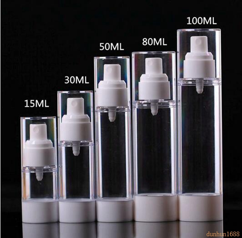 15ml 30ml 50ml 80ml 100ml Plastic Airless Lotion Emulsion Pump Spray Bottle Vacuum Women Cosmetic Container Pot#24
15ml 30ml 50ml 80ml 100ml Plastic Airless Lotion Emulsion Pump Spray Bottle Vacuum Women Cosmetic Container Pot#24