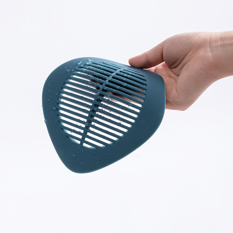 1Pcs Anti Clogging Sewer Drain Gadgets Hair Catcher Bath Shower Cover 4Colors for Household Silicone Cleaning Tools