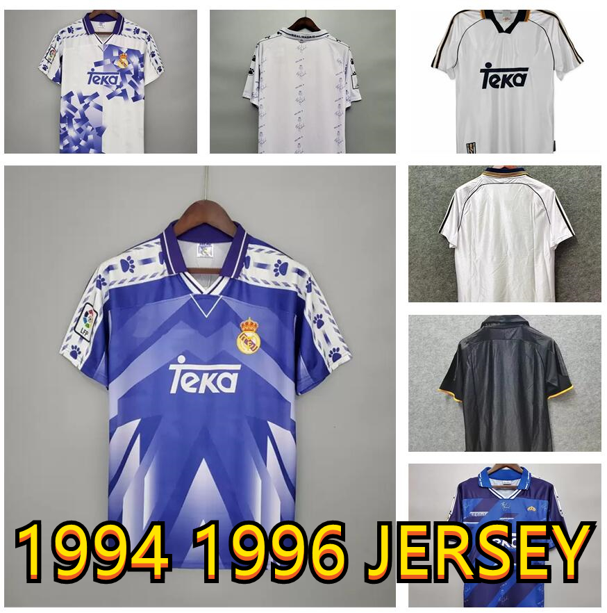 1994 1996 Real Retro soccer jersey #7 RAUL HIERRO REDONDO SUKER SEEDORF #6 REDONDO 94 95 96 Classic football shirt uniform, 94/96 home
1994 1996 Real Retro soccer jersey #7 RAUL HIERRO REDONDO SUKER SEEDORF #6 REDONDO 94 95 96 Classic football shirt uniform, 94/96 home