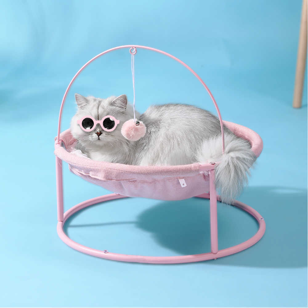 SHUANGMAO Cat Bed House Pet Small Cats Hammock Beds Mat for Kitten Window Lounger Indoor Nest Kennel Sleeping Puppy Cushion 2101006