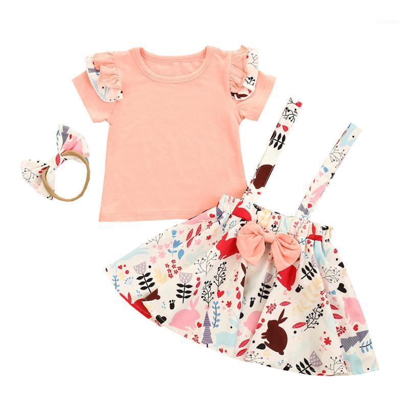 Clothing Sets Summer 3Pcs Girl Clothes Set Floral Ribbon+Fashion T-shirt+Flower Print Dress Baby Outfit Kids, White 
Clothing Sets Summer 3Pcs Girl Clothes Set Floral Ribbon+Fashion T-shirt+Flower Print Dress Baby Outfit Kids, White