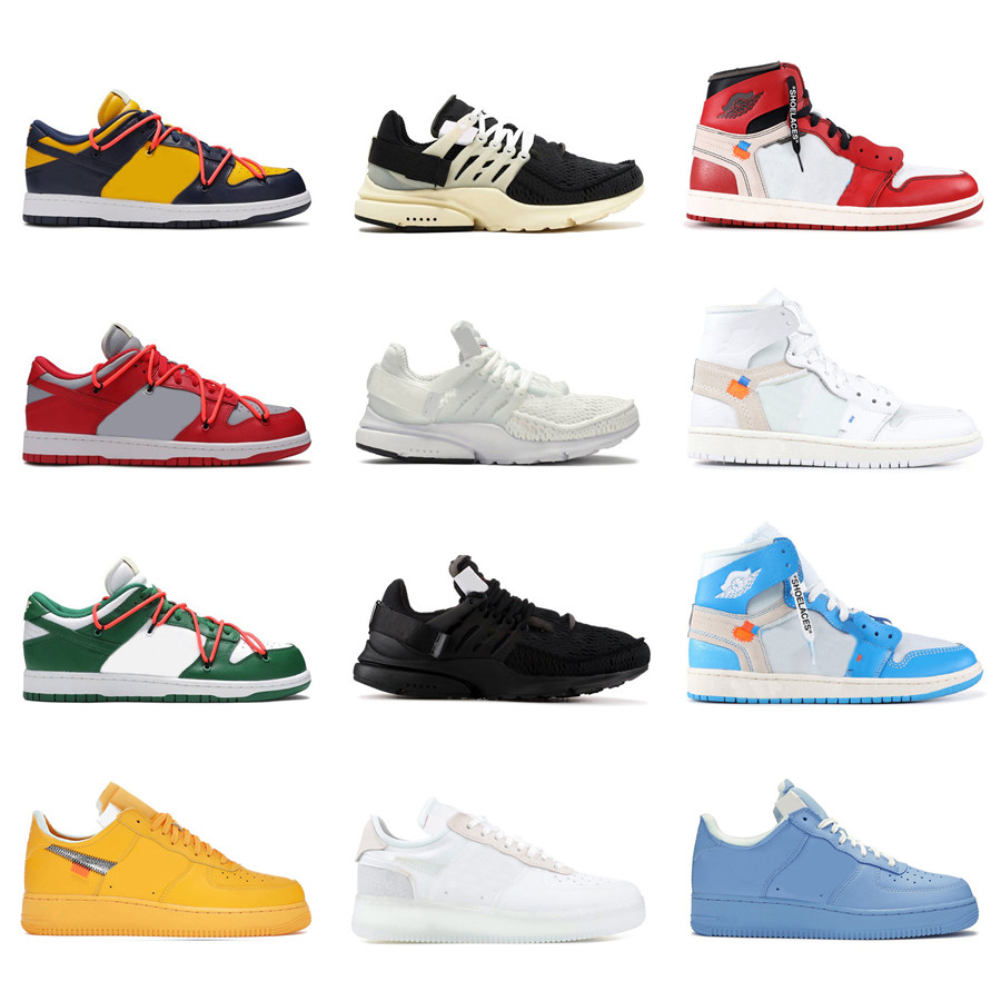 Newest Release Off Man Outdoor Shoes Air Black Vapor 90 97 SB Chicago 1 Power Blue UNC White 4 Sail 5 Chuck Dunk MCA '07 MoMA Sports Sneakers With Original Box, Customize
Newest Release Off Man Outdoor Shoes Air Black Vapor 90 97 SB Chicago 1 Power Blue UNC White 4 Sail 5 Chuck Dunk MCA '07 MoMA Sports Sneakers With Original Box, Customize