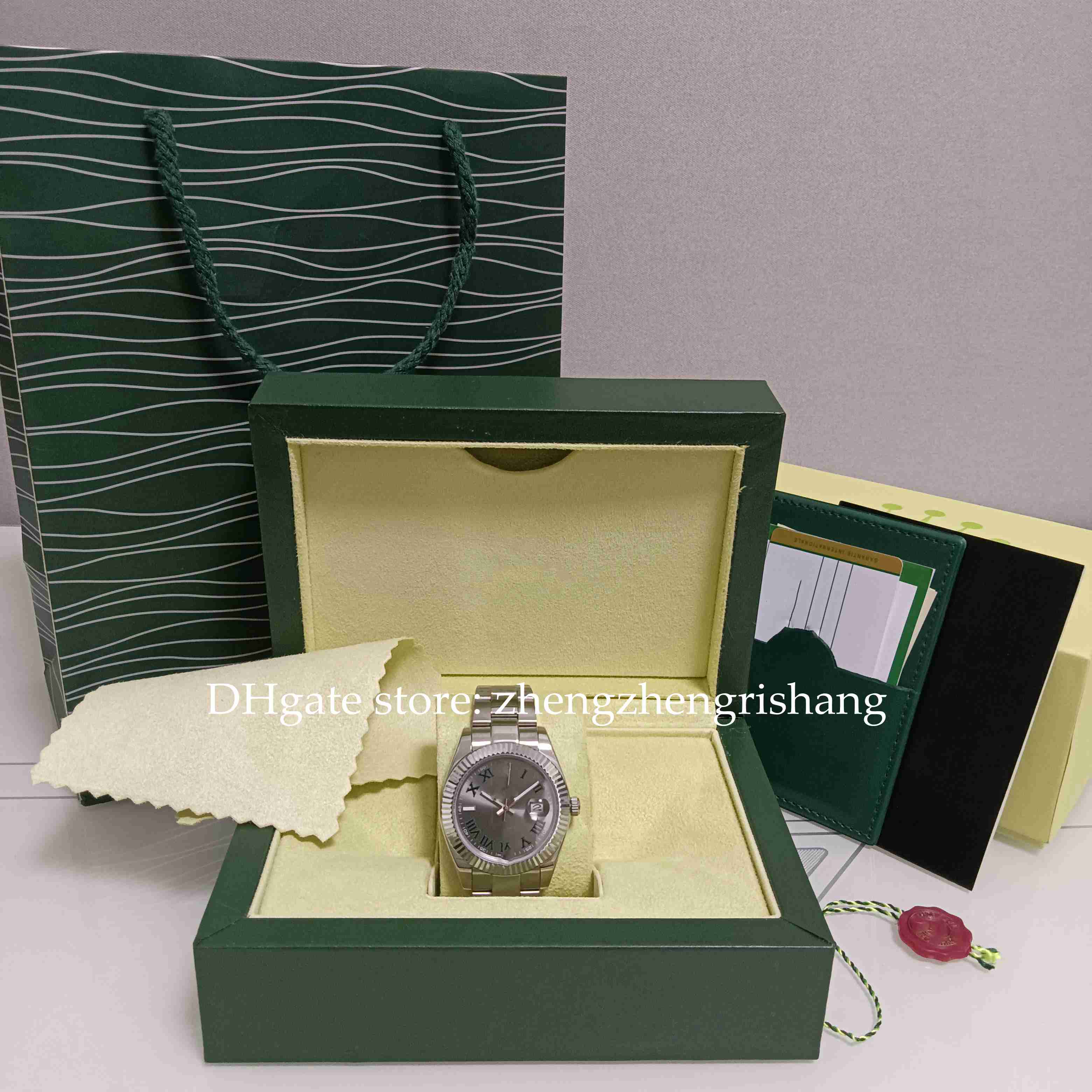 16 Color Watch Mens 41mm Real Photo With Original Box 126300 Gray Wimbledon Dial 126334 Fluted Bezel Oyster Bracelet Men Automatic Mechanical Men's Watches, 01
16 Color Watch Mens 41mm Real Photo With Original Box 126300 Gray Wimbledon Dial 126334 Fluted Bezel Oyster Bracelet Men Automatic Mechanical Men's Watches, 01