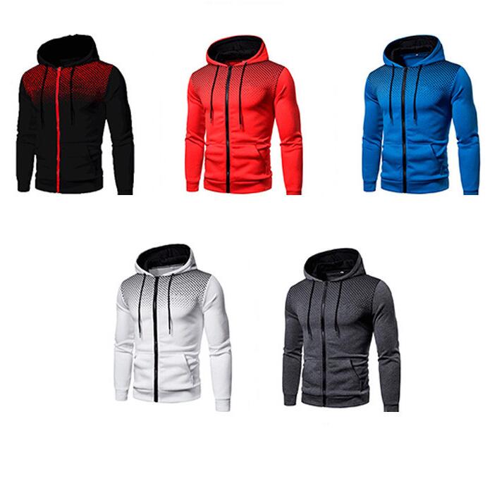 fashion Men Brand Spring Autumn Sports Sweatshirt Outdoor Casual Harajuku For Power Hoodies Zipper Cotton Motorcycle Sweatshirts