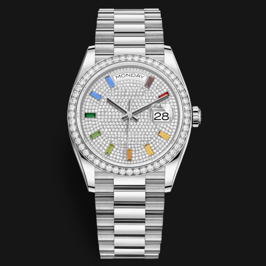 Diamond Brand Men Watch Double Calendar Stainless Steel Quartz Wristwatch Luxury Clock Waterproof Business Mens Watches Wholesale, Slivery;brown
Diamond Brand Men Watch Double Calendar Stainless Steel Quartz Wristwatch Luxury Clock Waterproof Business Mens Watches Wholesale, Slivery;brown