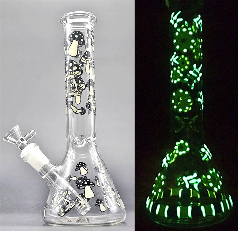 10.5 Inch Glass Beaker Bong with 14mm Female Downstem Glow In The Dark Dab Rig Bongs Hookahs with glass pot and banger nail
10.5 Inch Glass Beaker Bong with 14mm Female Downstem Glow In The Dark Dab Rig Bongs Hookahs with glass pot and banger nail