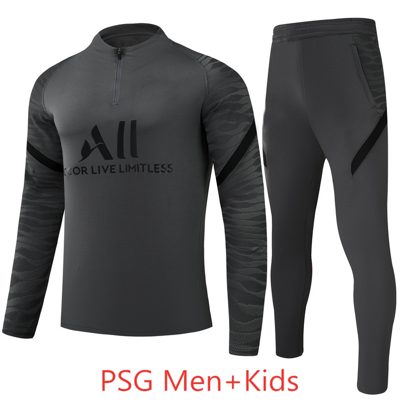 21 22 Adult soccer tracksuit chandal futbol mens and kids survetement foot jerseys kits 2021 2022 trainers football jersey tracksuits traini, Gray
21 22 Adult soccer tracksuit chandal futbol mens and kids survetement foot jerseys kits 2021 2022 trainers football jersey tracksuits traini, Gray