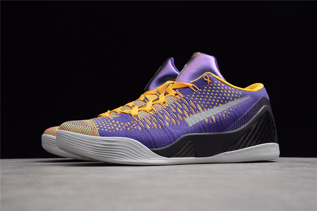 KB9 Lakers Basketball Shoes Men KBS 9s Purple Yellow Sneakers Mens Cushioning Breathable Practical Sports Shoe Trainers
KB9 Lakers Basketball Shoes Men KBS 9s Purple Yellow Sneakers Mens Cushioning Breathable Practical Sports Shoe Trainers