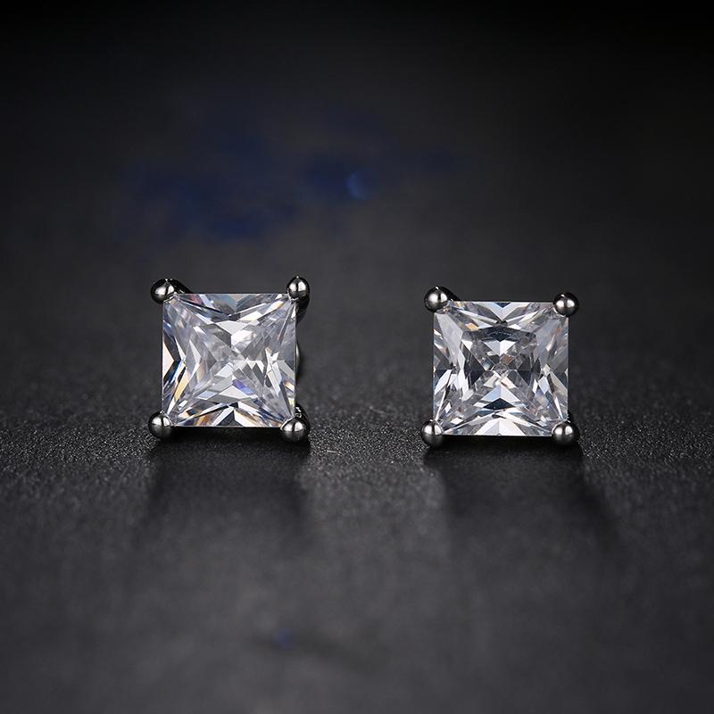 Stud Fresh And Simple Square Shape Cubic Zirconia Earrings Cute Charming Earings For Young People Jewelry Gifts, Golden;silver
Stud Fresh And Simple Square Shape Cubic Zirconia Earrings Cute Charming Earings For Young People Jewelry Gifts, Golden;silver