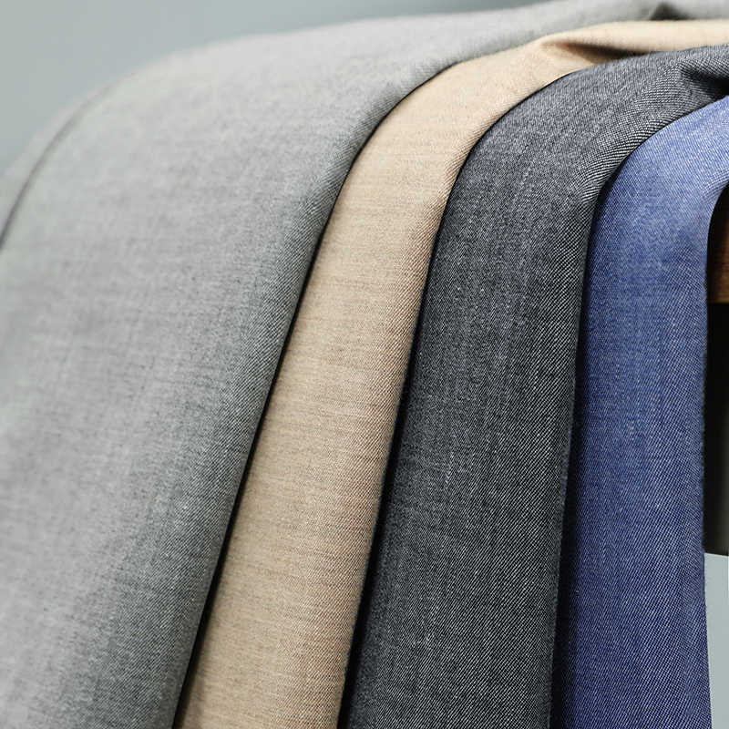 Summer High Waist Linen Men's Pants Loose Thin Breathable Work Wide Legs Classic Business Blue Trausers Male Large Size 35 40 42 211008