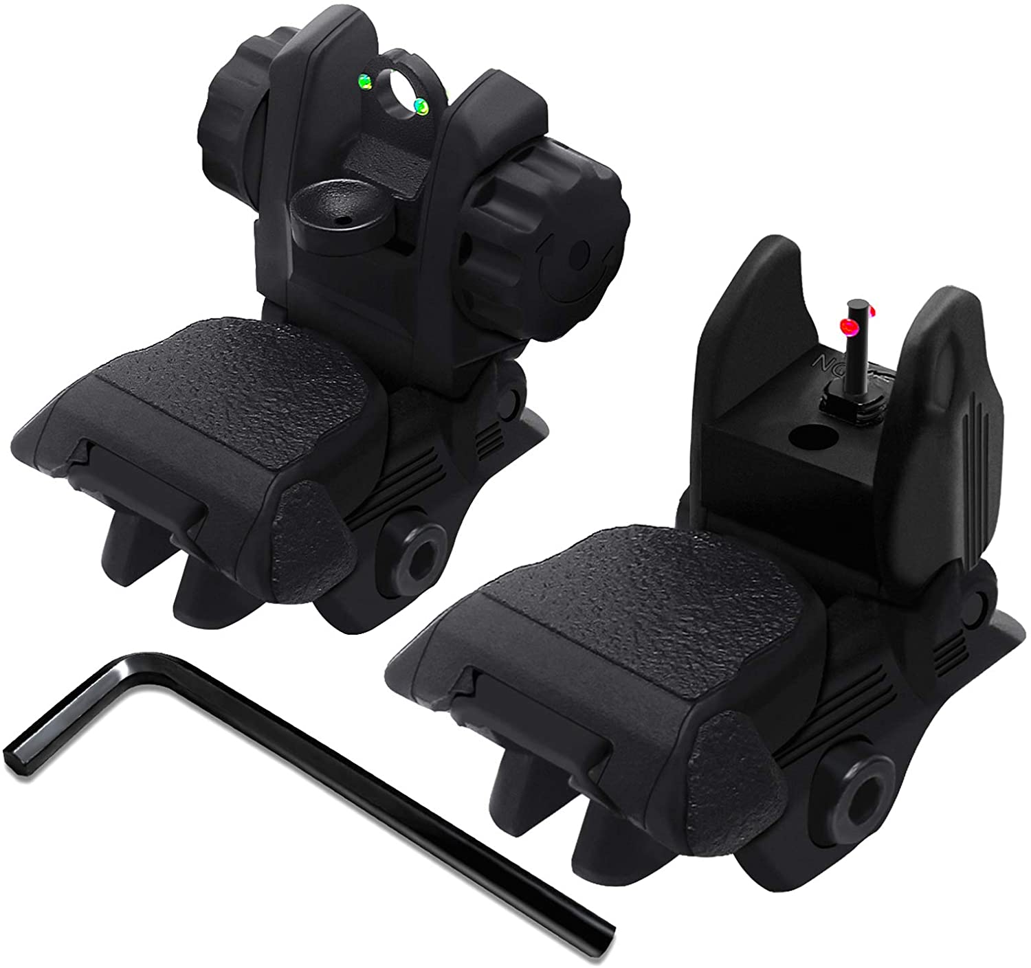 Hunting Accessories Polymer green red Fiber Optics front rear Flip up Sight AR15 parts for M4 M16 rifle AR 15 Iron sight
Hunting Accessories Polymer green red Fiber Optics front rear Flip up Sight AR15 parts for M4 M16 rifle AR 15 Iron sight