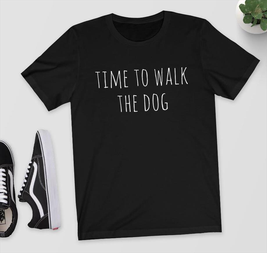 time to walk the mens t shirt men dog letters print cotton casual funny for lady girl tee hipster, White;black
time to walk the mens t shirt men dog letters print cotton casual funny for lady girl tee hipster, White;black