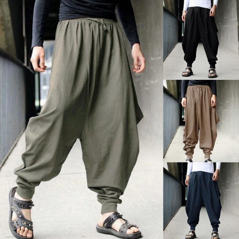 Men's Pants Simple Harem Deep Crotch Quick Drying Sport Trousers Solid Color Adjustable Drawstring Casual, Black
Men's Pants Simple Harem Deep Crotch Quick Drying Sport Trousers Solid Color Adjustable Drawstring Casual, Black