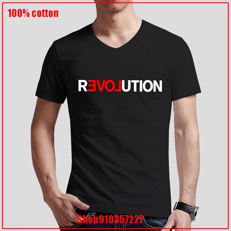 Men's T-Shirts REVOLUTION LOVE V-neck T-Shirt Summer Shirts Young Man Blouse Asian Size Unique Apparel Tops Custom Print Shirt, White;black
Men's T-Shirts REVOLUTION LOVE V-neck T-Shirt Summer Shirts Young Man Blouse Asian Size Unique Apparel Tops Custom Print Shirt, White;black