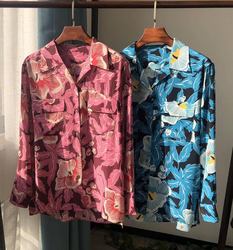 Women' Blouses & Shirts 7Evening Ladies High-end Long Sleeve Notched Silk Floral Printing Shirt Top, Style 2
Women' Blouses & Shirts 7Evening Ladies High-end Long Sleeve Notched Silk Floral Printing Shirt Top, Style 2