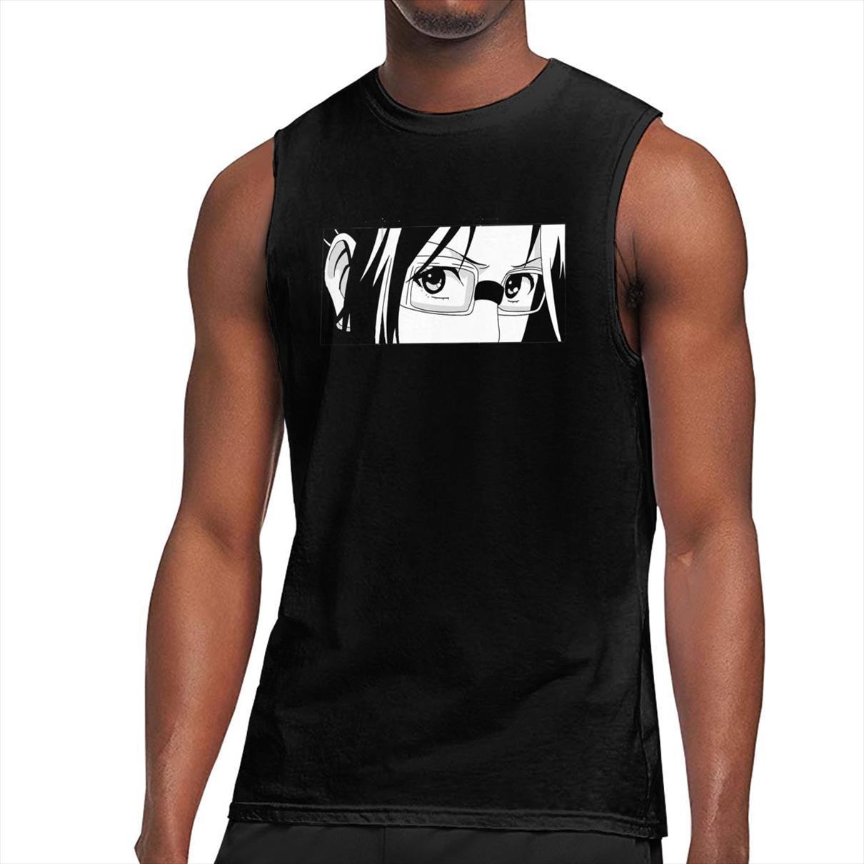 attack on titan levi anime hange eyes tank hip hop men musculation vest shirt workout undershirt casual streetwear, White;black
attack on titan levi anime hange eyes tank hip hop men musculation vest shirt workout undershirt casual streetwear, White;black