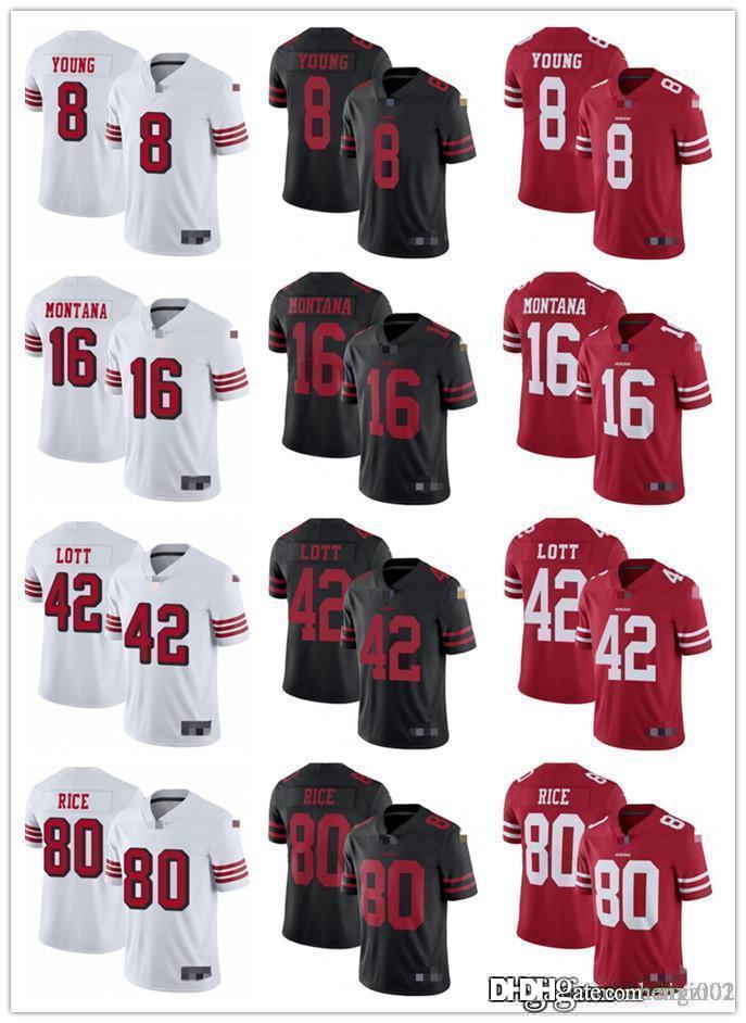 Mens Womens Youth San Francisco 49ers 8 Steve Young Red 16 Joe Montana Black 42 Ronnie Lott White 80 Jerry Rice Football Jerseys, Black;red
Mens Womens Youth San Francisco 49ers 8 Steve Young Red 16 Joe Montana Black 42 Ronnie Lott White 80 Jerry Rice Football Jerseys, Black;red