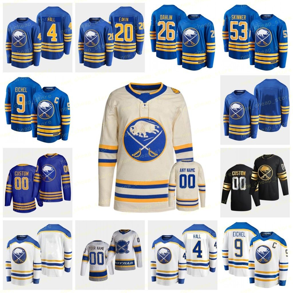 2022 Heritage Classic Jersey Rasmus Dahlin Alex Tuch Jeff Skinner John Hayden Mark Jankowski Tage Thompson Kyle Okposo Victor Olofsson Dylan Cozens, Black;red
2022 Heritage Classic Jersey Rasmus Dahlin Alex Tuch Jeff Skinner John Hayden Mark Jankowski Tage Thompson Kyle Okposo Victor Olofsson Dylan Cozens, Black;red