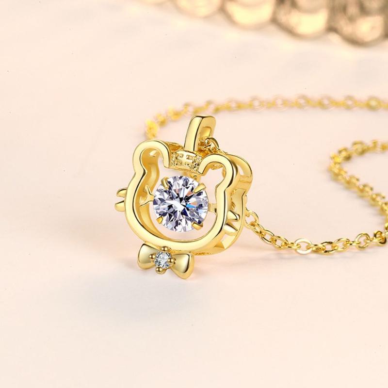 Pendant Necklaces Girls Zodiac Tiger Chain Temperament Hollow Out Year Gift Korean Necklace Woman Clavicle Choker Neck Jewelry, Silver
Pendant Necklaces Girls Zodiac Tiger Chain Temperament Hollow Out Year Gift Korean Necklace Woman Clavicle Choker Neck Jewelry, Silver