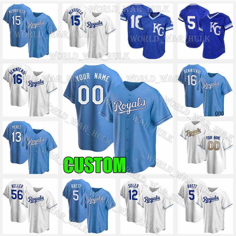 2021 Custom Royals Baseball Jerseys Andrew Benintendi Kansas 15 Whit Merrifield George Brett Salvador Perez Bo Jackson Hunter Dozier City, Men custom 2021 new cool base(huangjia)
2021 Custom Royals Baseball Jerseys Andrew Benintendi Kansas 15 Whit Merrifield George Brett Salvador Perez Bo Jackson Hunter Dozier City, Men custom 2021 new cool base(huangjia)