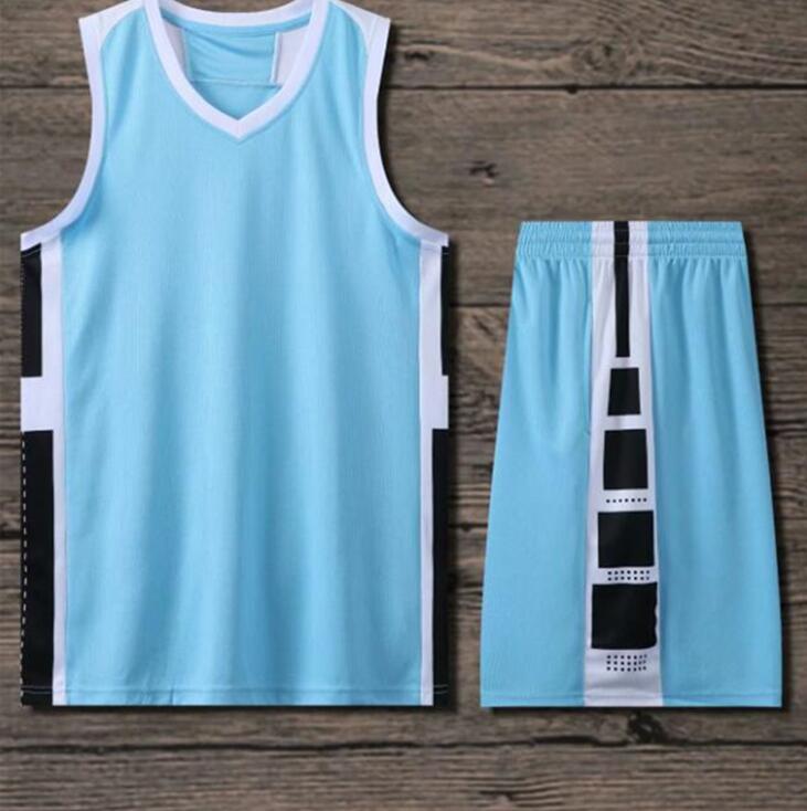 Men DIY Custom Basketball Jerseys College Team Uniforms Training Sportswear Add Any Name Number Stitched Size S-4XL color Light blue
Men DIY Custom Basketball Jerseys College Team Uniforms Training Sportswear Add Any Name Number Stitched Size S-4XL color Light blue