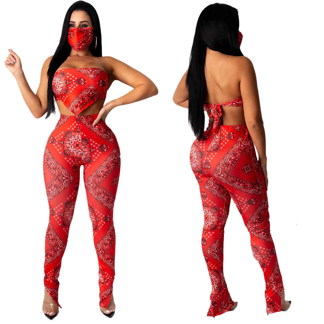 Women' Tracksuits Sexy Club Outfits Bandanna Print Belly Band Crop Top Pencil Pants Two Piece Festival Women Sets Clothes without, Red
Women' Tracksuits Sexy Club Outfits Bandanna Print Belly Band Crop Top Pencil Pants Two Piece Festival Women Sets Clothes without, Red