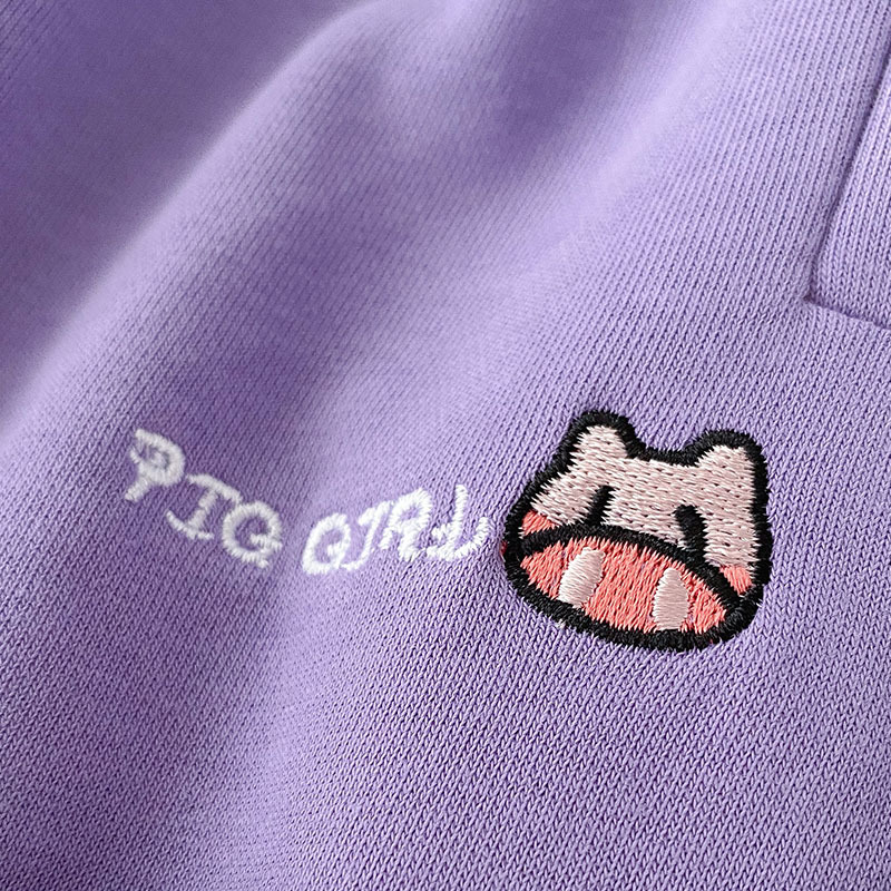 Embroidery Sweatpants Women Track Pants Joggers Casual Loose Running Female Tracksuits Streetwear Fashion Trousers 210422