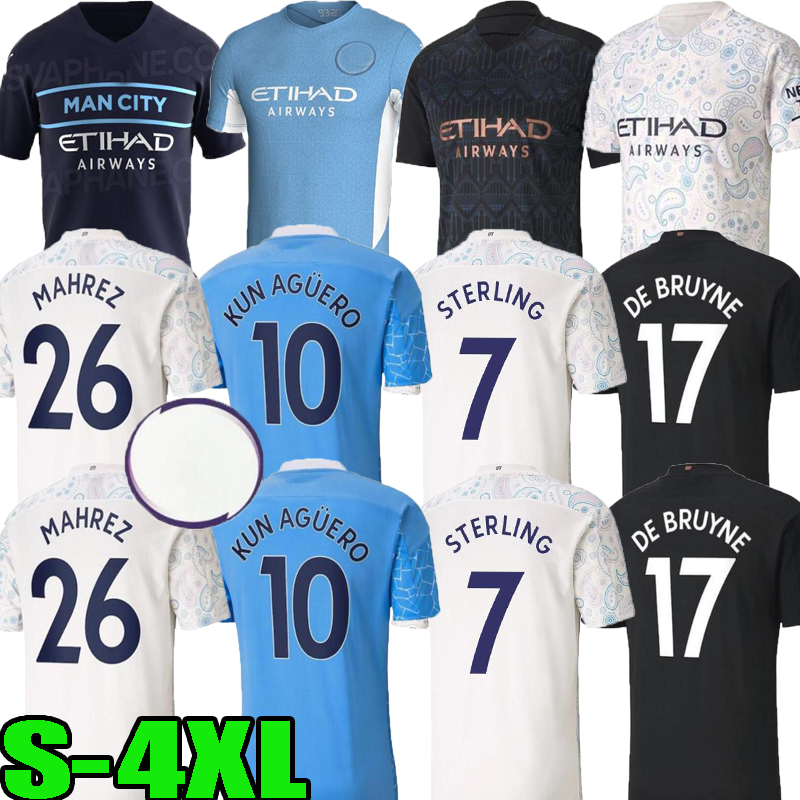 2021 2022 Manchester third soccer jersey 20 21 22 G. JESUS city black STERLING FERRAN DE BRUYNE KUN AGUERO football shirts MAN blue uniform men kit S-4XL
2021 2022 Manchester third soccer jersey 20 21 22 G. JESUS city black STERLING FERRAN DE BRUYNE KUN AGUERO football shirts MAN blue uniform men kit S-4XL