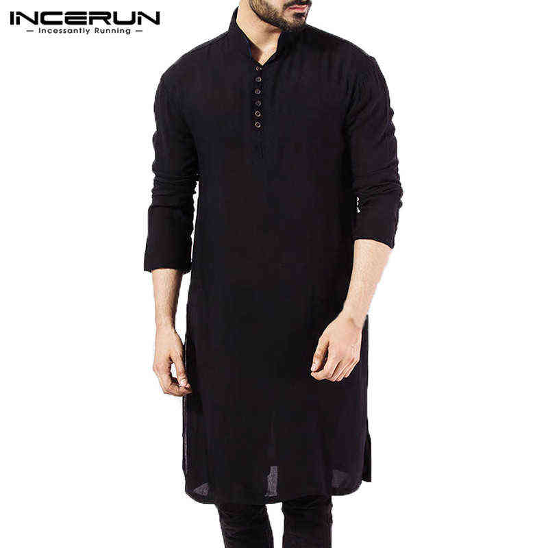 NEW 2021 Men Shirts Long Sleeve Dress Islamic Chemise Elegant Kaftan Robe Pakistani Man Indian Clothes Muslim Aaudi H1210, Navy
NEW 2021 Men Shirts Long Sleeve Dress Islamic Chemise Elegant Kaftan Robe Pakistani Man Indian Clothes Muslim Aaudi H1210, Navy