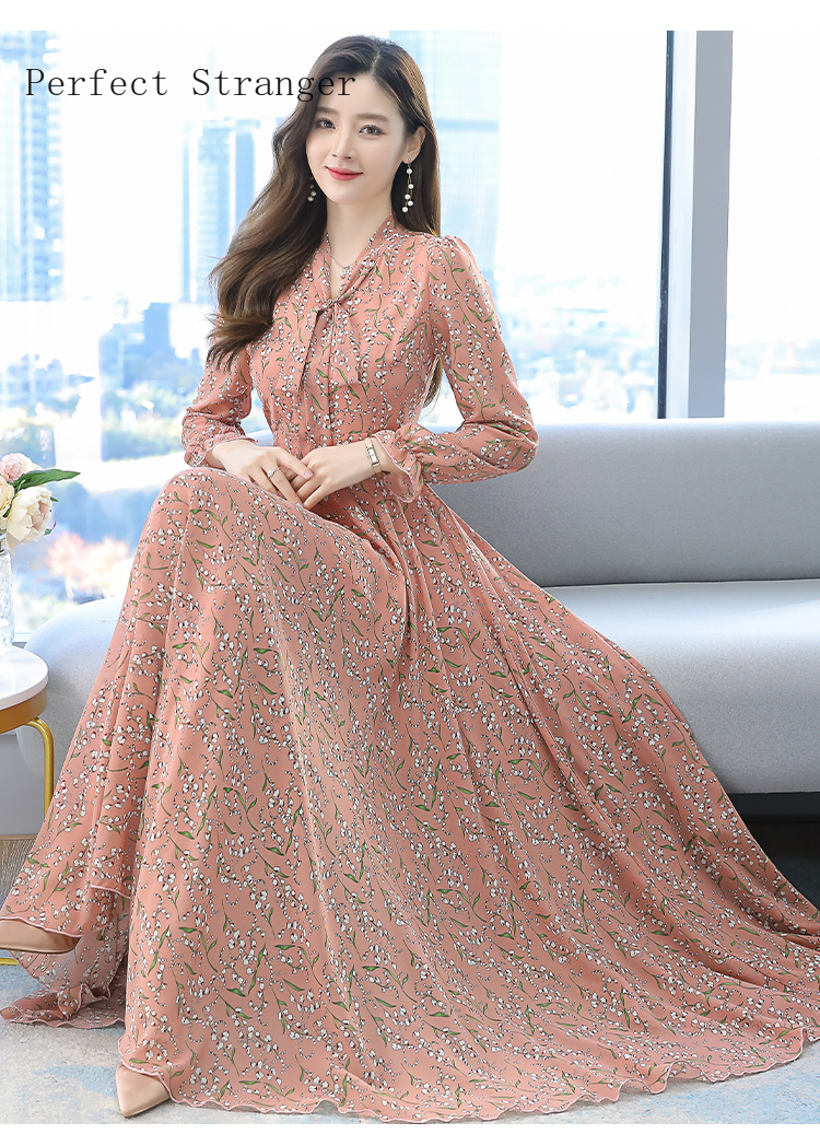 2021spring autumn winter new arrival bow collar flower printed plus size -sxl woman chiffon long dress, Black;gray
2021spring autumn winter new arrival bow collar flower printed plus size -sxl woman chiffon long dress, Black;gray