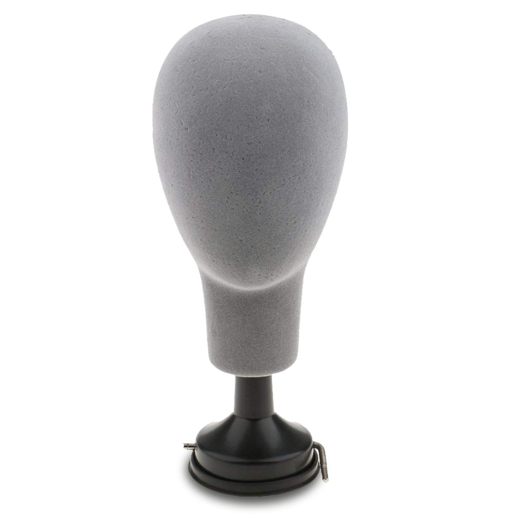 New Style Base Plate Styrofoam Mannequin Head Model Wigs Caps Glasses Display Stand Holder