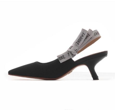 Letter Bow Knot High Heel Shoes Women Runway Pointed Toe Low Heel Shoes Woman Gladiaor Sandals Lady Brand Design Mesh Flat Shoes
Letter Bow Knot High Heel Shoes Women Runway Pointed Toe Low Heel Shoes Woman Gladiaor Sandals Lady Brand Design Mesh Flat Shoes