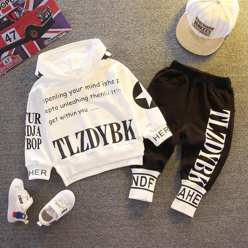 Toddler Baby Clothing Set Boys Clothes Autumn Kids Tracksuit Girls Hooded+Pant 2pcs Outfit, White
Toddler Baby Clothing Set Boys Clothes Autumn Kids Tracksuit Girls Hooded+Pant 2pcs Outfit, White
