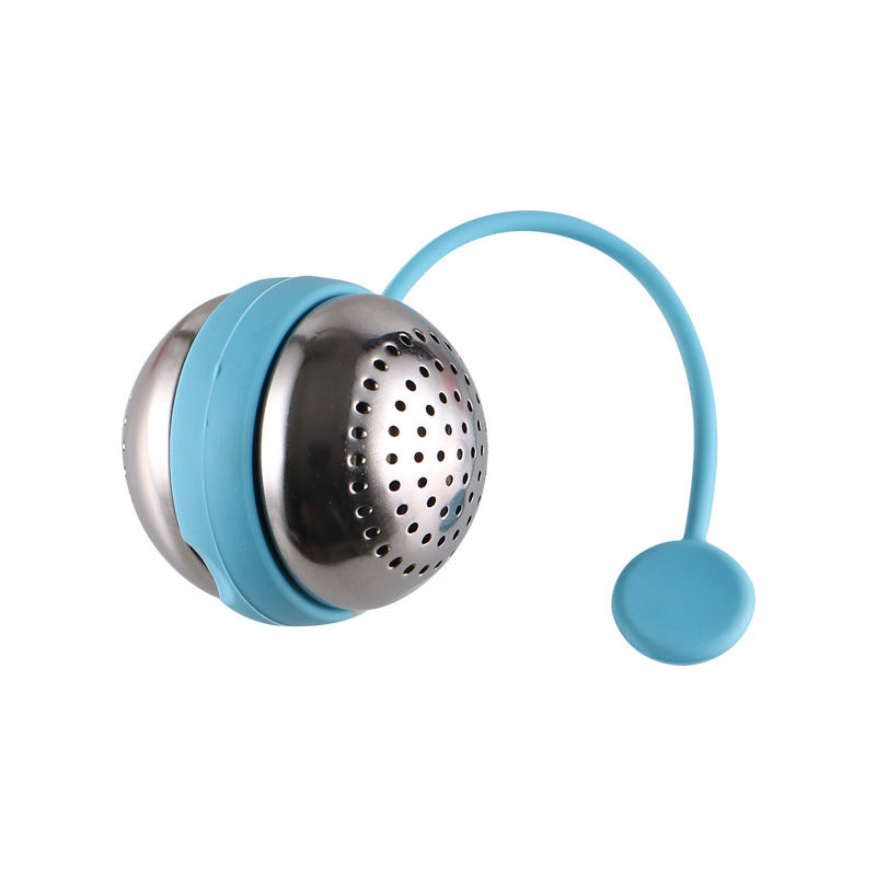 Umbrella Tea Infuser Ball Shape Loose Leaf Silicone Strainer Shark Owl Filter Stainless Steel Kitchen Teaware Free shipping